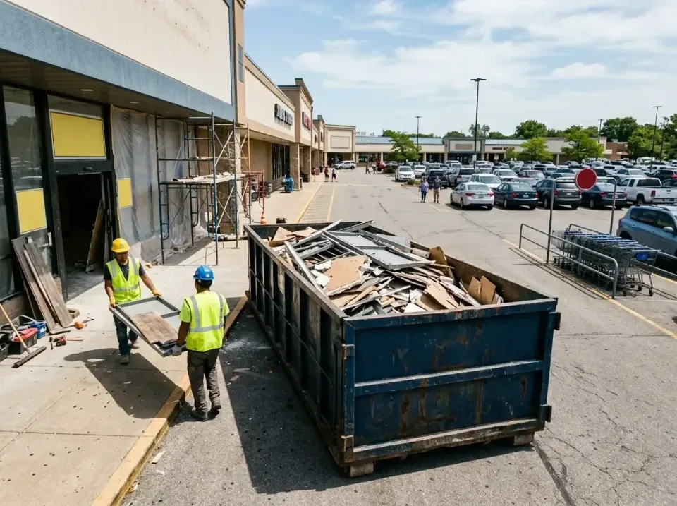retail-store-renovation-debris-003 — frequently asked questions, Roll-off Dumpster Rentals in Dania Beach, FL